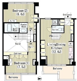 ROKA TERRAZZA （ロカテラーザ） 5501 間取り図