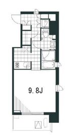 ラティエラ文京音羽 404 間取り図