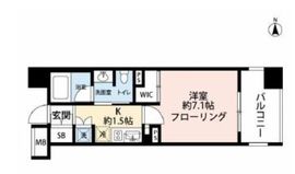 クオリアYZ恵比寿 11階 間取り図