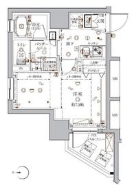 ヴァースクレイシア入谷 11階 間取り図