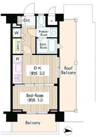 コンチェルト杉並 705 間取り図