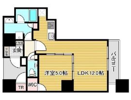 ドゥ・トゥール 35階 間取り図