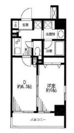 ドゥーエ東十条 104 間取り図