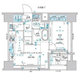 メインステージ横濱真金町 9階 間取り図