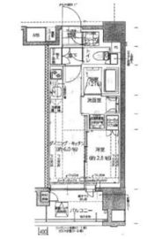 レ・ジェイド板橋本町 602 間取り図