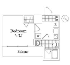 ラフィスタ元町Ⅱ 216 間取り図