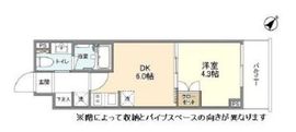 YSレジデンス代田橋 204 間取り図