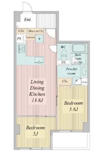 グリーンホームズ2 3001 間取り図