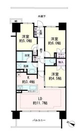 プライム湘南辻堂リーフィアレジデンス 3階 間取り図