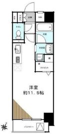 アールケープラザ横浜関内 7階 間取り図