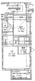 Green way Yakumo (グリーンウェイヤクモ) 101 間取り図