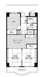 ビレッジハウス芝浦タワー 1-809 間取り図