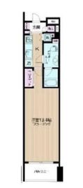 日神デュオステージ横濱マリンスクエア 4階 間取り図