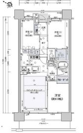 クリオレジダンス横浜新杉田 7階 間取り図