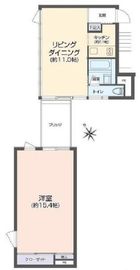 イソラ中目黒 3階 間取り図