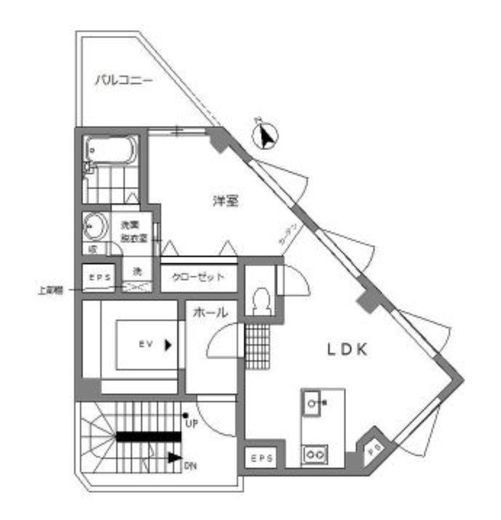 ISOLETTA 6階 間取り図