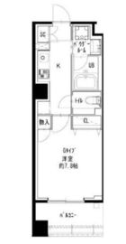 オハグランデ品川 211 間取り図