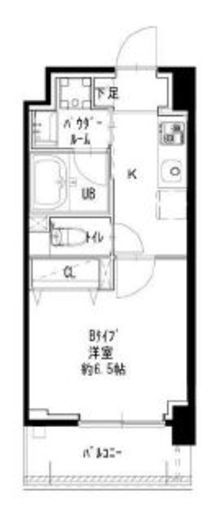 オハグランデ品川 303 間取り図