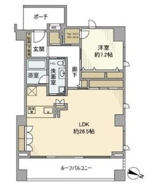 グランフォルム赤坂 2階 間取り図