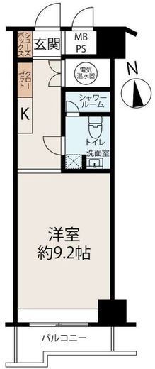 グランドメゾン三田 2階 間取り図