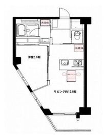 パラシオン本郷 8階 間取り図