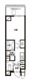 アルバ両国 603 間取り図