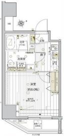 ヴァレッシア早稲田駅前シティ 10階 間取り図