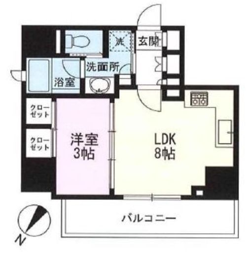 シティインデックス千代田神保町 5階 間取り図