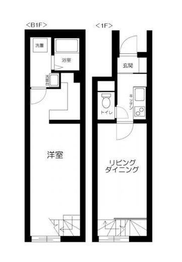RIVENDELL EBISU 1階 間取り図