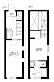 中目黒二丁目新築(仮) 2階 間取り図