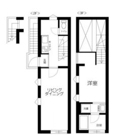 中目黒二丁目新築(仮) 2階 間取り図