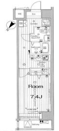 メイクスデザイン川崎Ⅲ 2階 間取り図