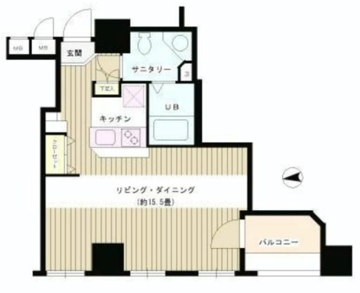K’s麹町（ケーズ麹町） 202 間取り図