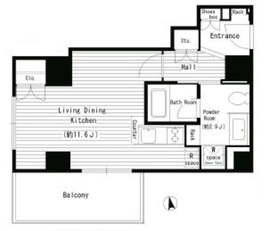 レガーロ西早稲田 311 間取り図