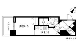 グロースメゾン新横浜 704 間取り図
