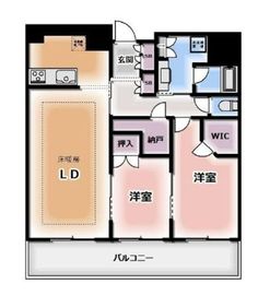 パークシティ武蔵小杉ザ・グランドウイングタワー 12階 間取り図