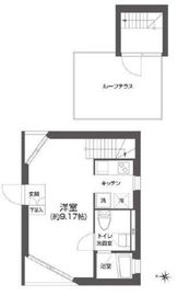 プラティーク白金 402 間取り図