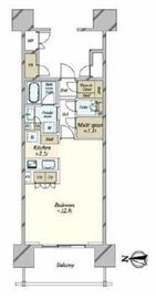 MJR深川住吉 10階 間取り図