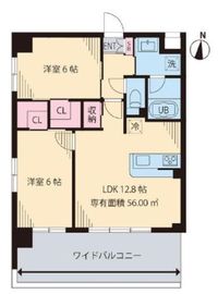 ユンパーク木場 301 間取り図