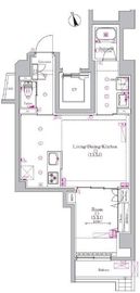 RELUXIA品川中延 (リルシア品川中延) 1階 間取り図