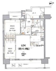 クリオ中延駅前壱番館 12階 間取り図