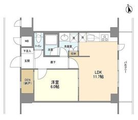 KENEDIX藤沢 8階 間取り図