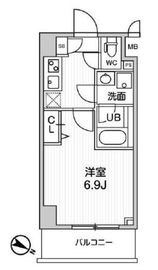 ALTERNA横濱阪東橋 (オルタナ横濱阪東橋) 609 間取り図