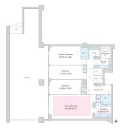 ラ・トゥール目白御留山 A201 間取り図