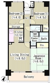 クリケットヒル富ヶ谷 503 間取り図