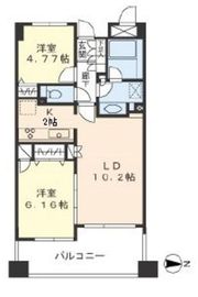 ヒルクレスト妙蓮寺 305 間取り図