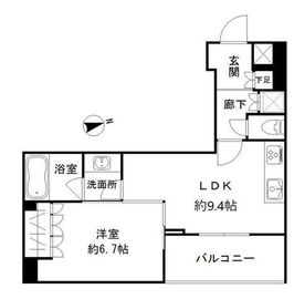アーバンスタイル立川 103 間取り図