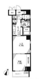 レスプリヴァルール 402 間取り図