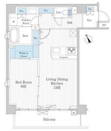 HIGASHIKOMATSUGAWA PARK RESIDENCE 204 間取り図