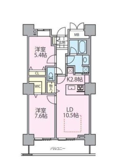 ロイヤルパークスタワー南千住 1411 間取り図